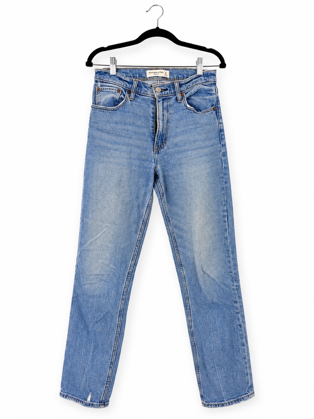 Abercrombie & Fitch The Mom High Rise Jeans Light Wash Size 25 / 0